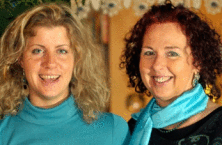 Anna Lammer und Daniela Umhack